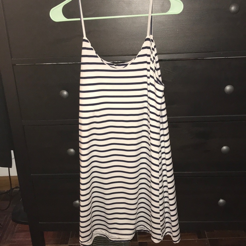 Striped dress size medium